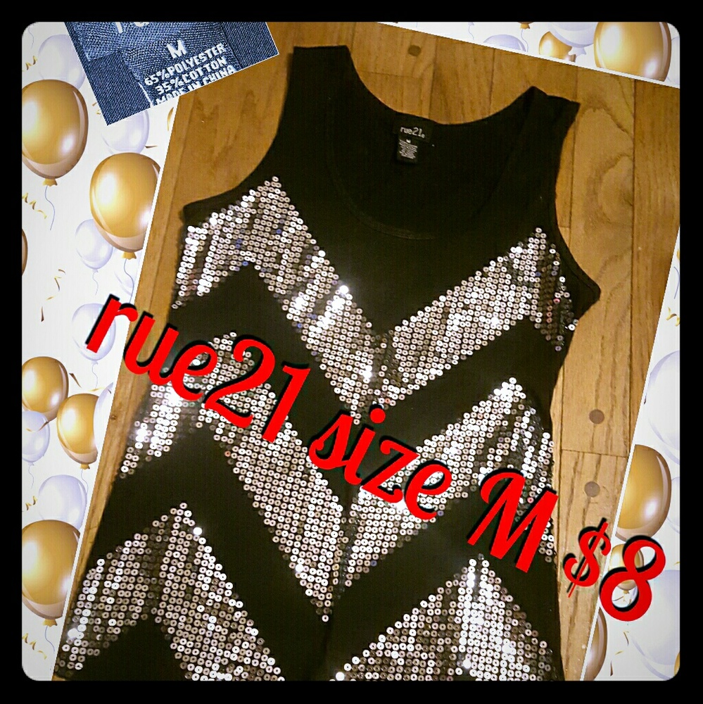 Rue 21 sparkly tank